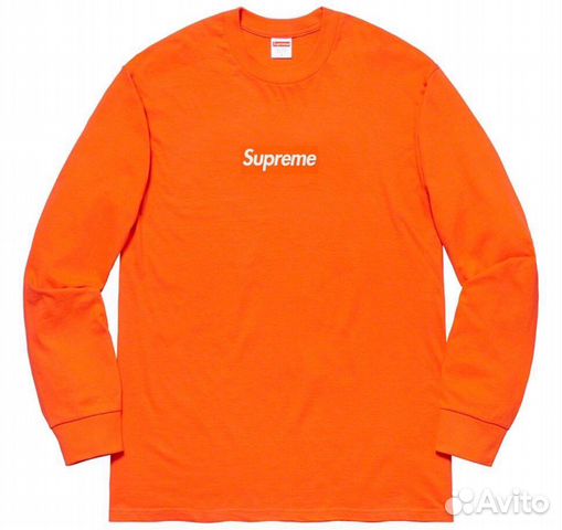 Лонгслив Supreme box logo