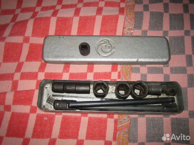 Набор автомобильных головок-ключей купить в Москве | Запчасти | Авито