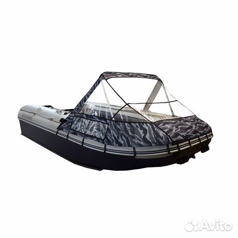 Тент Комби флагман (350) цвет серый