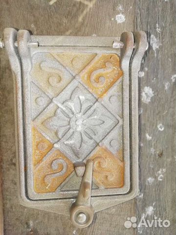 Печное литье. Дверца для прочистки дымохода