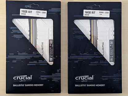 Crucial Ballistix DDR4 8GBx2 bl2k8g32c16u4w