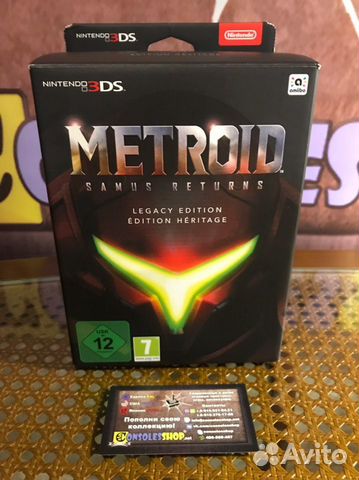 Metroid: Samus Returns (Legacy Edition) 3DS