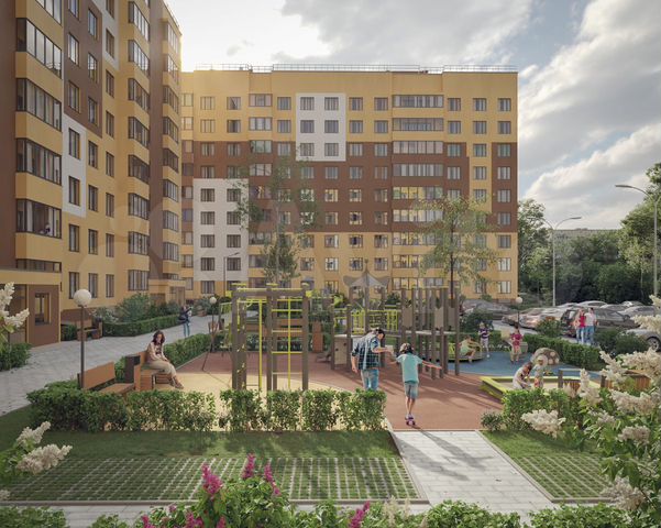 2-к. квартира, 56,2 м², 6/9 эт.