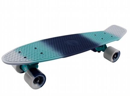 Скейтборд пластиковый Multicolor 22 blue/sea blue