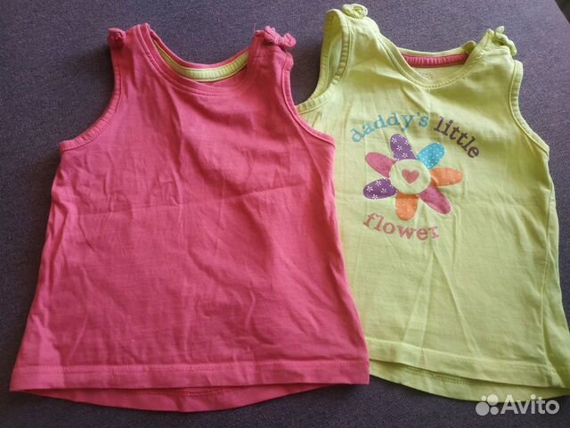 Майки летние Mothercare 62 размер
