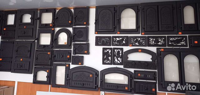 Дверцы печные чугунные