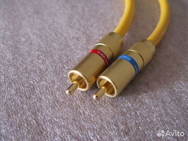 Межблочный кабель 2 RCA Van den Hul 0.5/1/1,5/2м