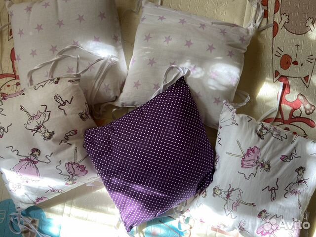 Бортики на кроватку