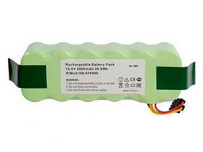 B & R Batterie 3000mAh 14.4V Ni-Mh pour DIBEA KK8,X500,X580; MIDEA R1-L102B,R1-L10D 