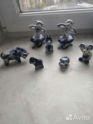 Гжель фигурки