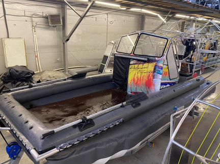 Аэролодка Бриз «Рыбак» Honda D17-135 л.с