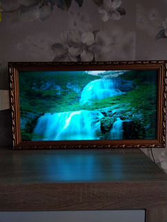 Картина медная чеканка и картина светильник