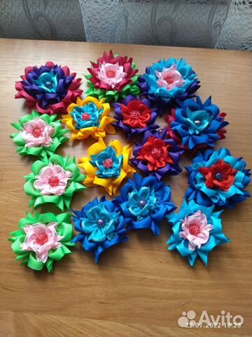 Резинки для волос ручной работы