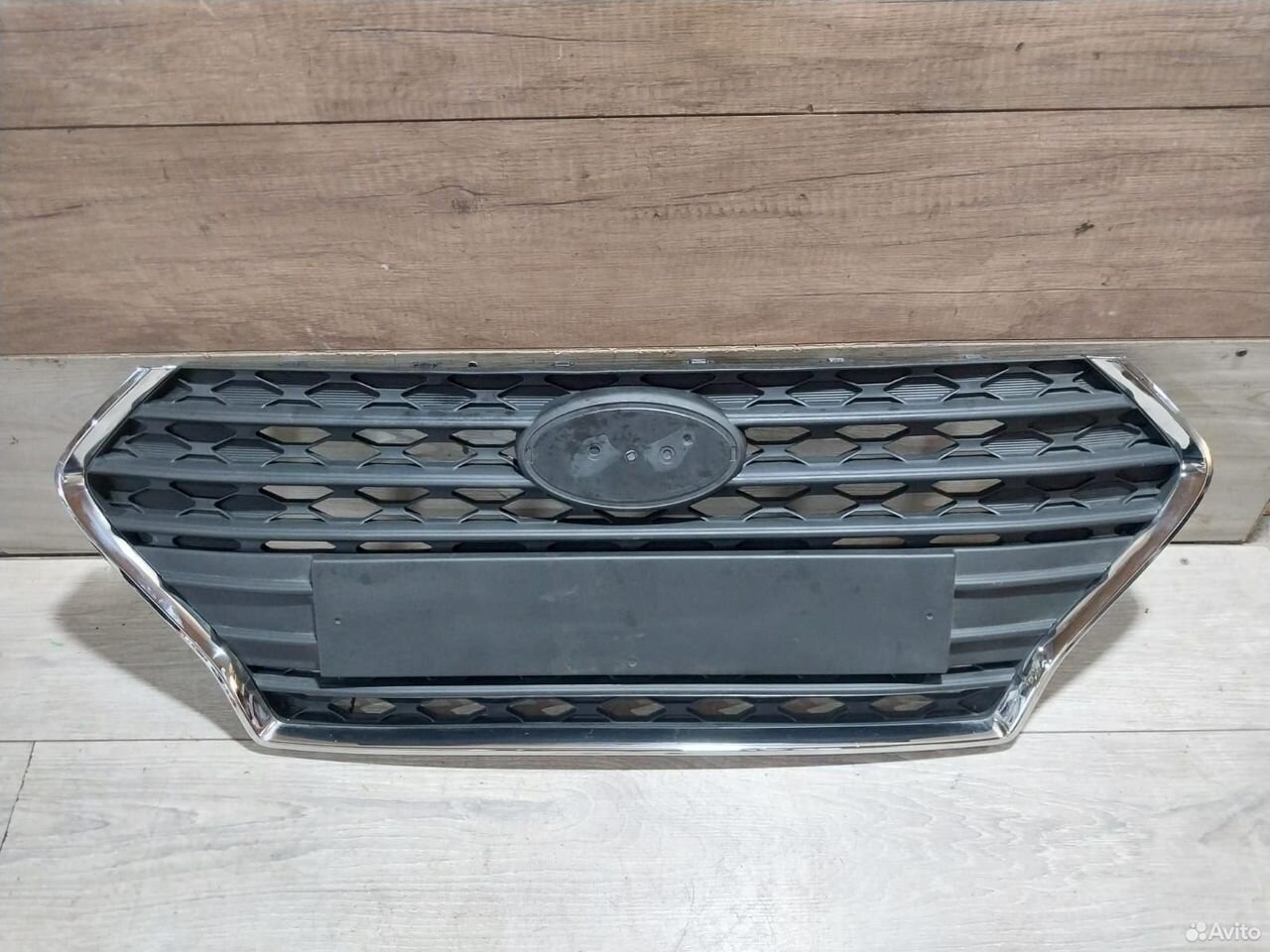 Решетка радиатора hyundai solaris