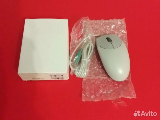 Компьютерная мышка ретро с трек-болом Новая