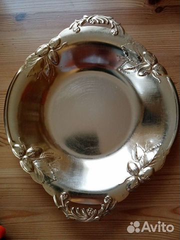 Блюдо, поднос алюминиевый СССР