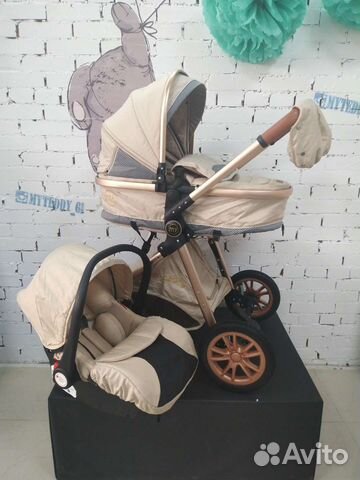 Коляска трансформер 3 в 1 новая и 2в1