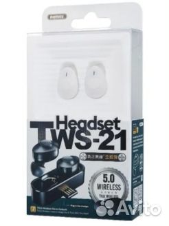 Bluetooth гарнитура remax tws 21