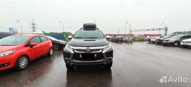 Бокс на крышу Broomer черный матовый