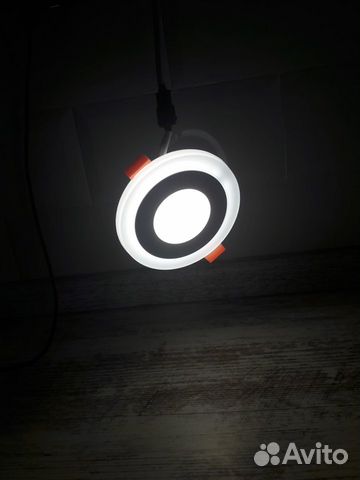 Светильник потолочный светодиодный 3Вт+3Вт