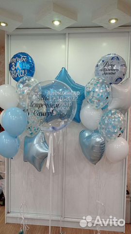 Воздушные гелиевые шары с доставкой