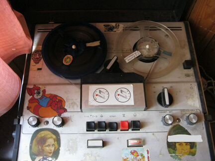 Магнитафон катушечный комета 209