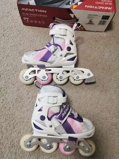 Ролики детские для девочек раздвижные с 26 по 31