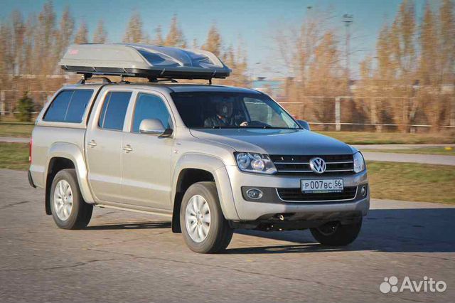 Автобокс автобагажник кофр на Volkswagen Amarok
