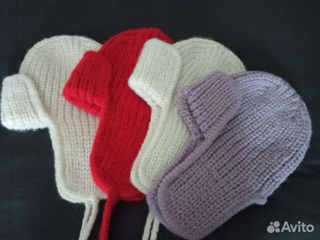 Шапка женская шерстяная