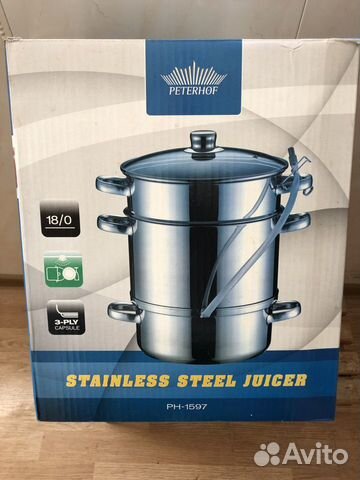 Соковарка из нержавеющей стали Peterhof