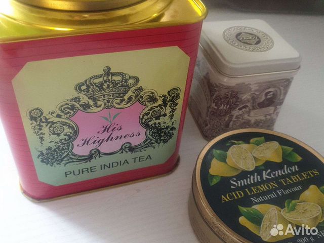 Жестяные банки банка для чая