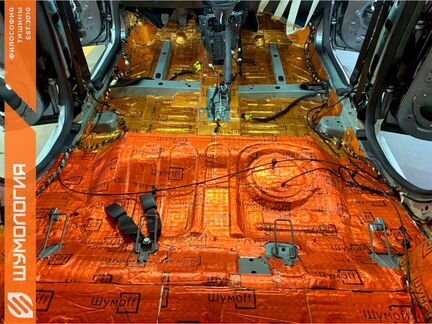 Полная шумоизоляция автомобиля материалами Шумофф