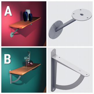 Декоративные кронштейны для полок Element System