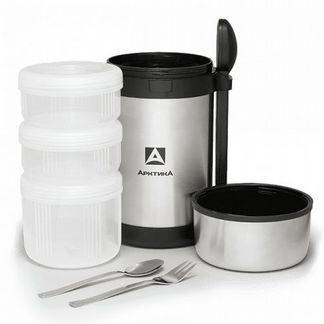 Термос Арктика для еды с контейнерами 403