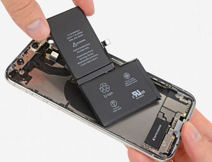 iPhone X аккумулятор (original chip)