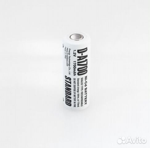 Аккумулятор ET D-A1700 (1.2В, 1700мАч, Ni-Cd )