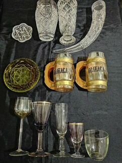 Посуда хрустальная и обычная СССР