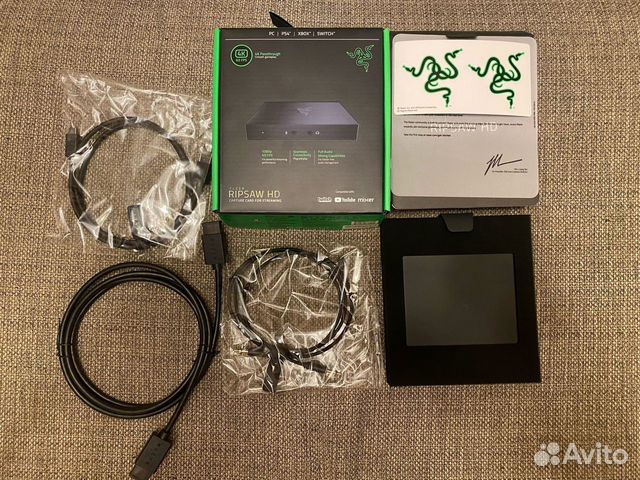 Карта видеозахвата razer ripsaw hd