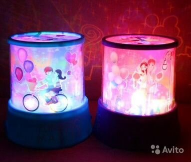 Ночник проектор Star Lover 3 с адаптером