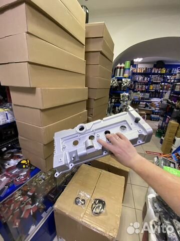 Алюминиевая крышка клапанов Hyundai accent тагаз