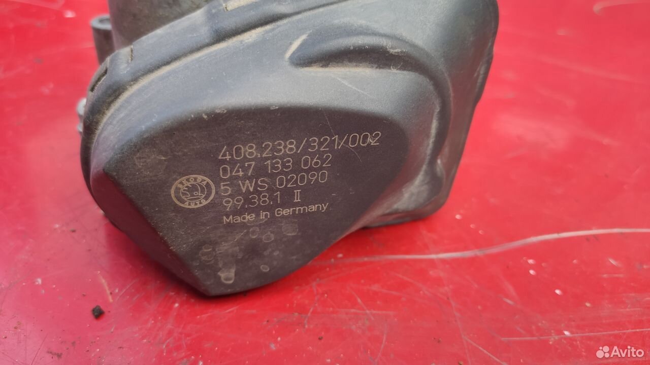Дроссельная заслонка Skoda Fabia 1 1.4 — фото 3