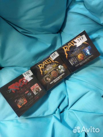 Коллекционные CD - Rage (компакт диски)