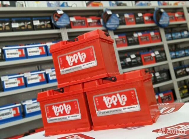 Аккумулятор Topla на Chevrolet lacetti