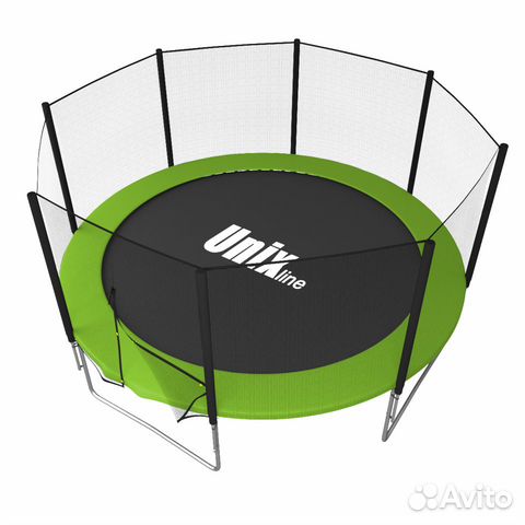 Батут unix line Simple 12 ft Green (outside)