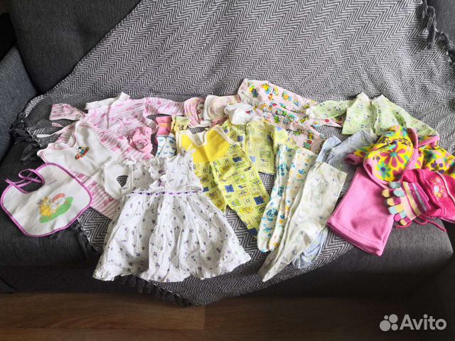 Пакет вещей для девочки