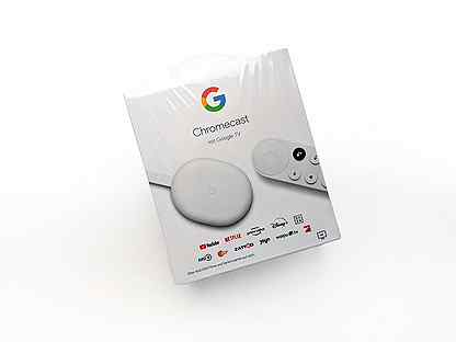Новый Google Chromecast с Google TV белый RU EU