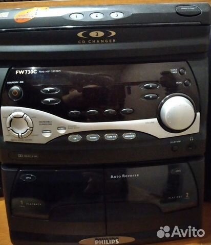 Музыкальный центр philips fw730c