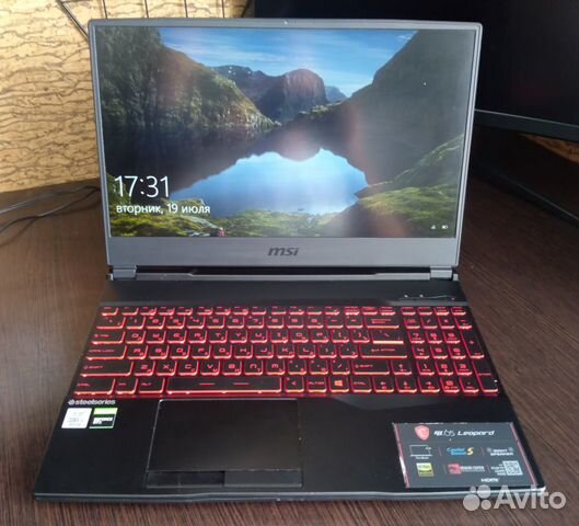 Ноутбук игровой MSI GL65 Leopard 10scsr-051XRU