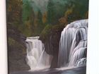 Картина маслом «Лесной водопад» объявление продам