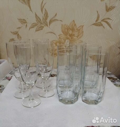 Бокалы для шампанского и напитков